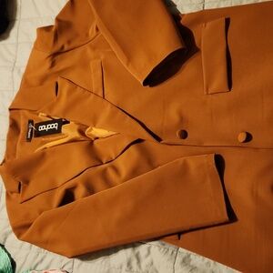 Boohoo oversized dad blazer